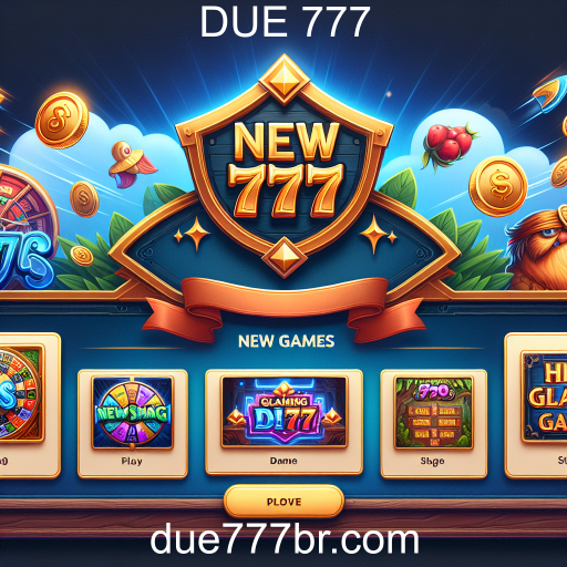 Descubra os Últimos Lançamentos na Categoria Novos Jogos do DUE 777